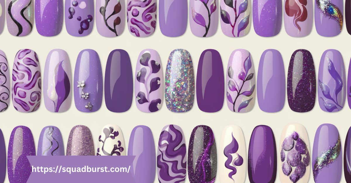 25+ Lovely Purple Fall Nail Designs (You Can’t-Miss This Season)