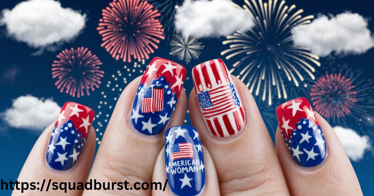 30 Fourth of July Nail Designs that Scream “American Woman”