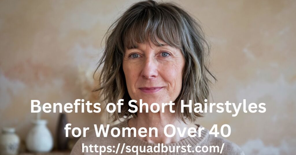 Benefits of Short Hairstyles for Women Over 40