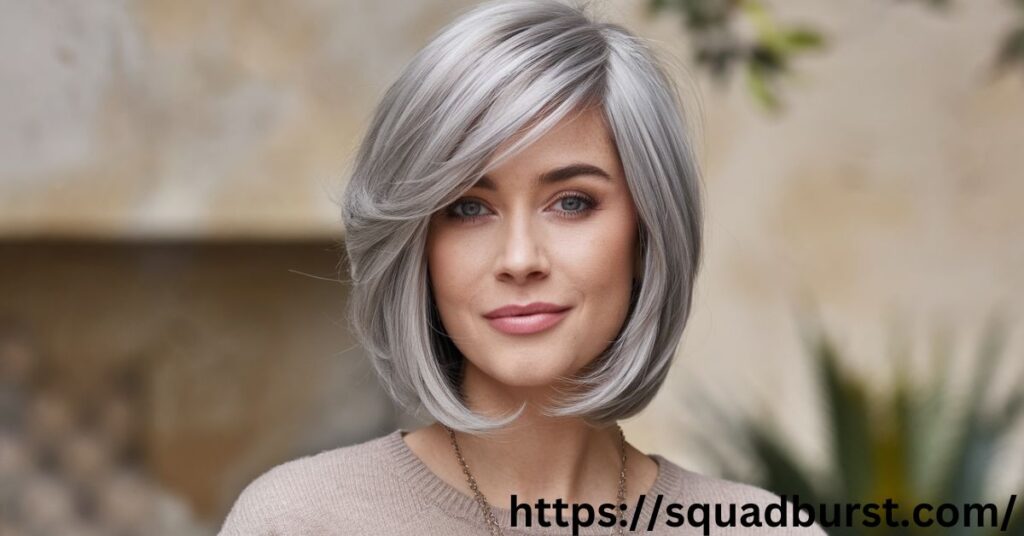 Classic Short Bob with Bangs