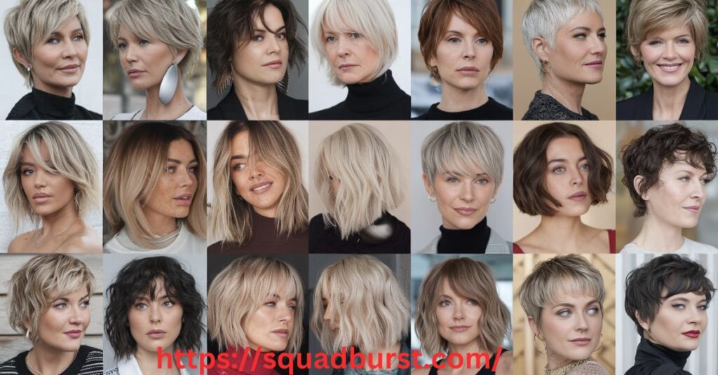 Short Hairstyles for Women Over 40