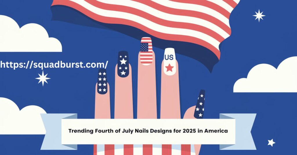 Liberty Bell Accents: fourth of july nail designs