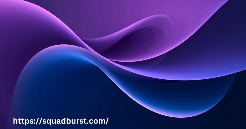 Abstract Purple Swirls