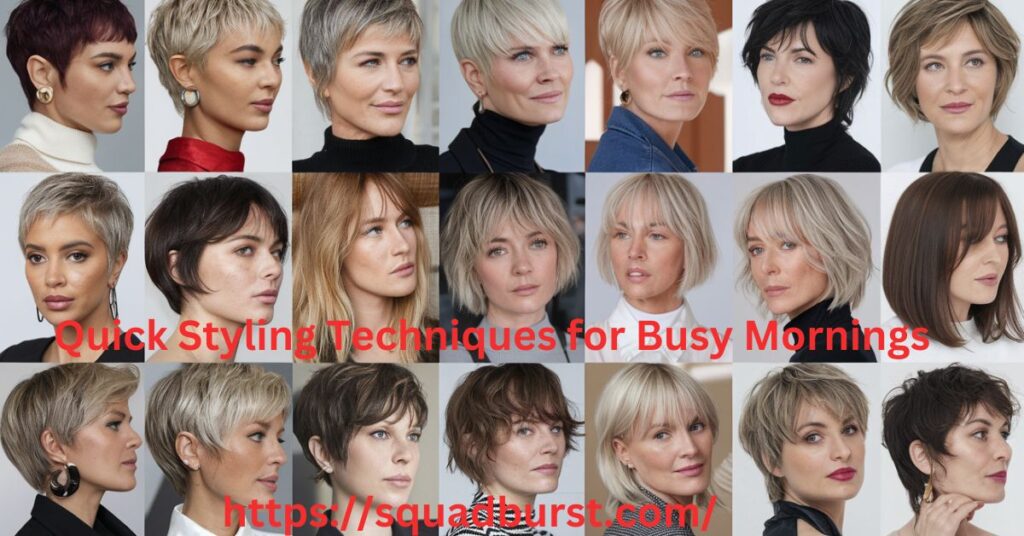 Short Hairstyles for Women Over 40