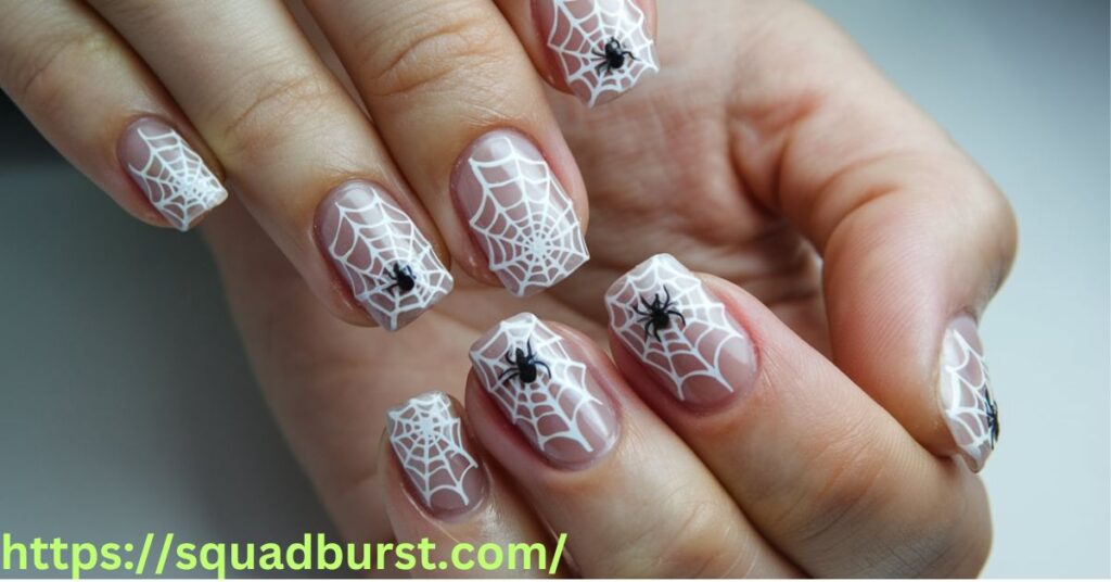 Spider Web Nails: Delicate and Intricate Designs