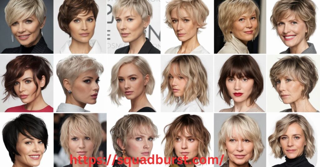 Short Hairstyles for Women Over 40