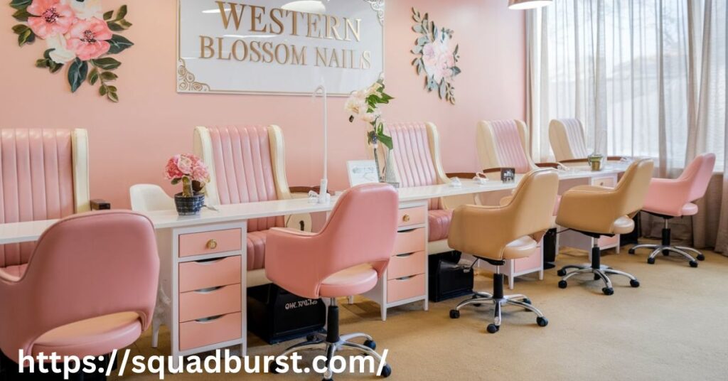 Western Blossom Nails