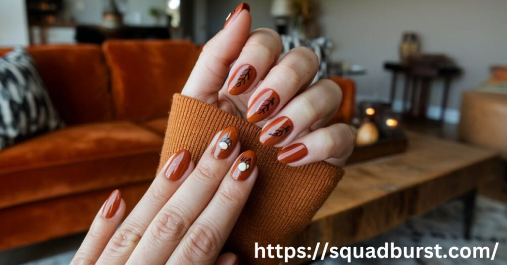 Why Burnt Orange is the Ultimate Fall Nail Color