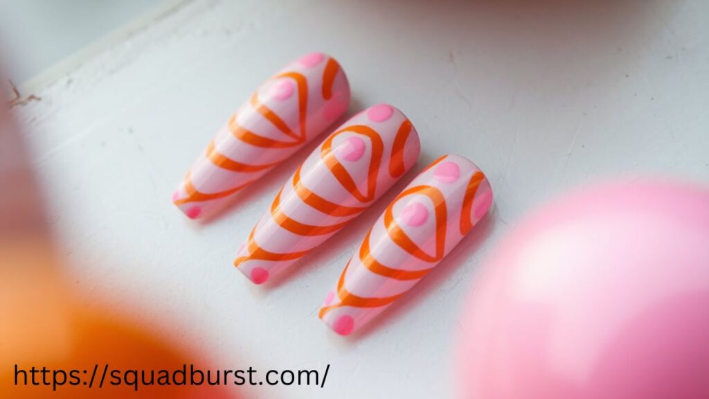 35 Vibrant Orange and Pink Nail Designs for Dazzling Fingers