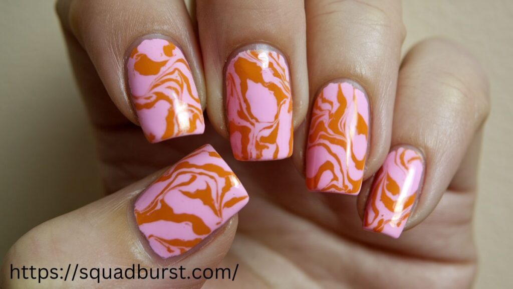 35 Vibrant Orange and Pink Nail Designs for Dazzling Fingers