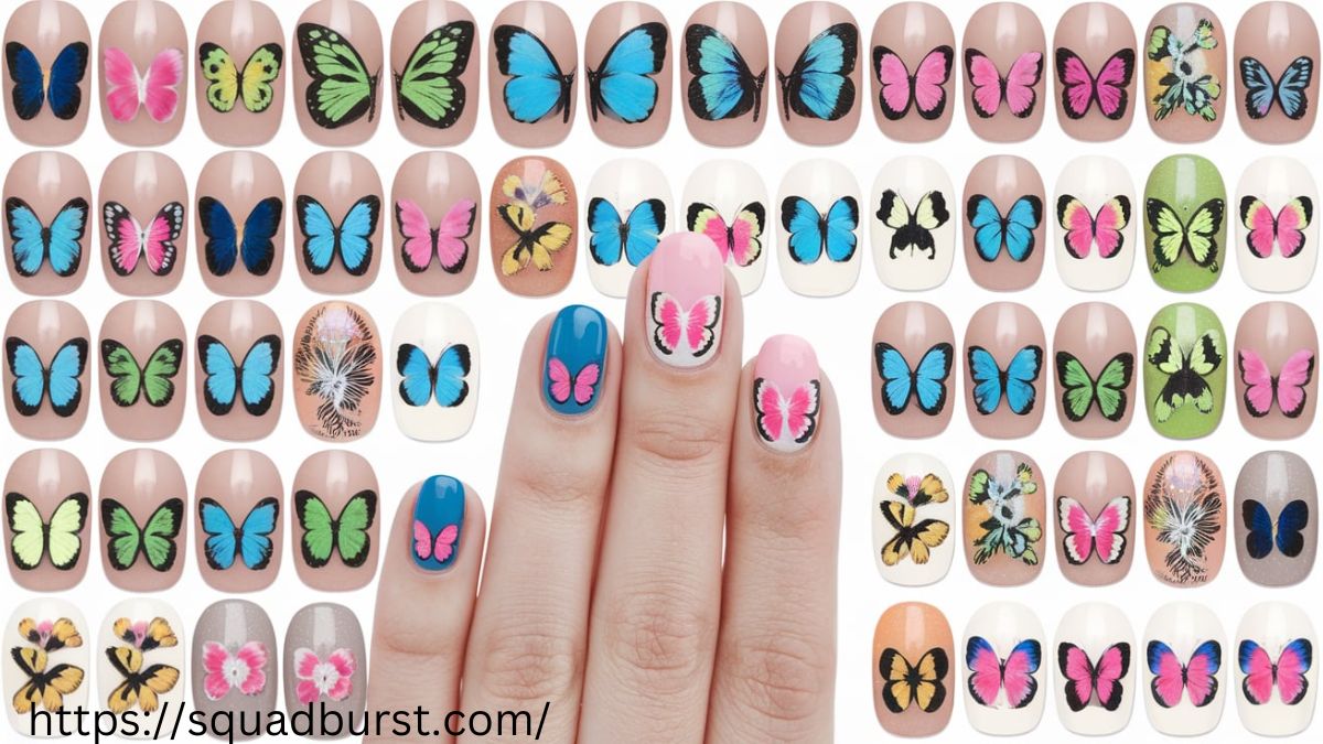 35 Butterfly Nail Art Designs to Make Your Nails Fly