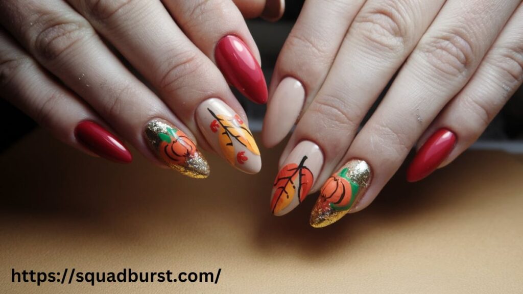 Cozy Up With 25 Almond Nail Designs for Fall You’ll Love