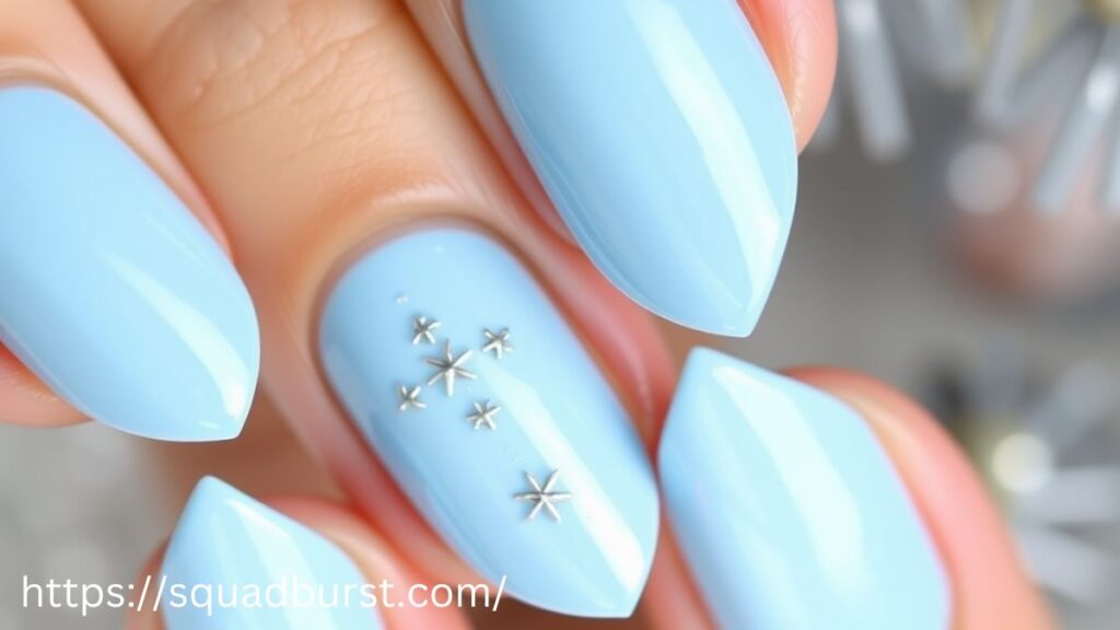 35 Beautiful-in-Blue Christmas Nail Ideas for the Frosty Vibes!