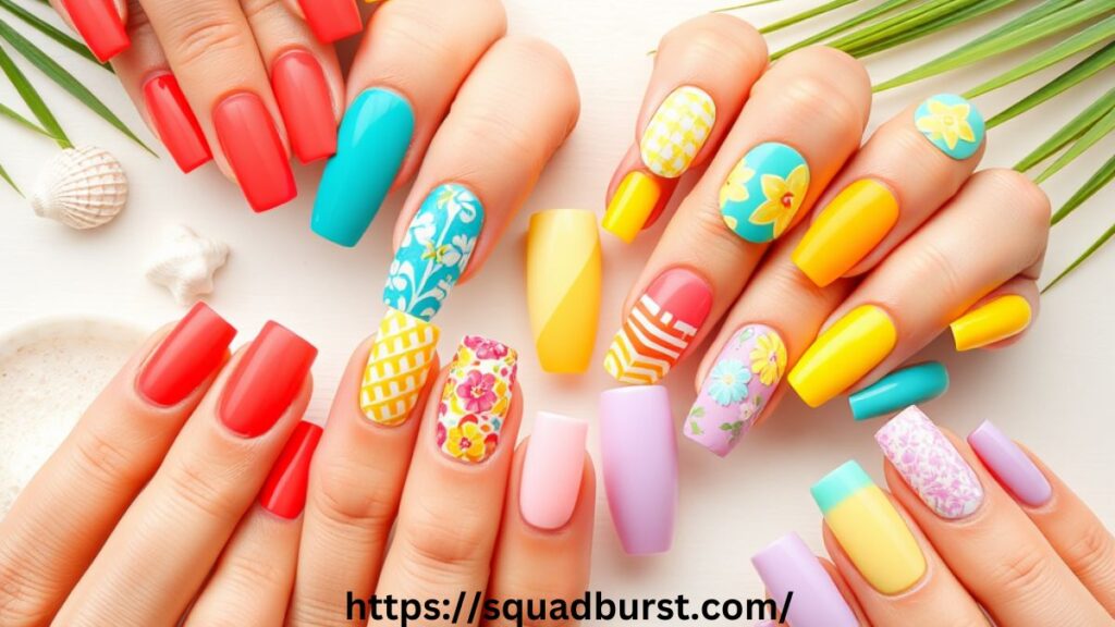 35 Bright Summer Nail Designs You Can’t Miss Out On!