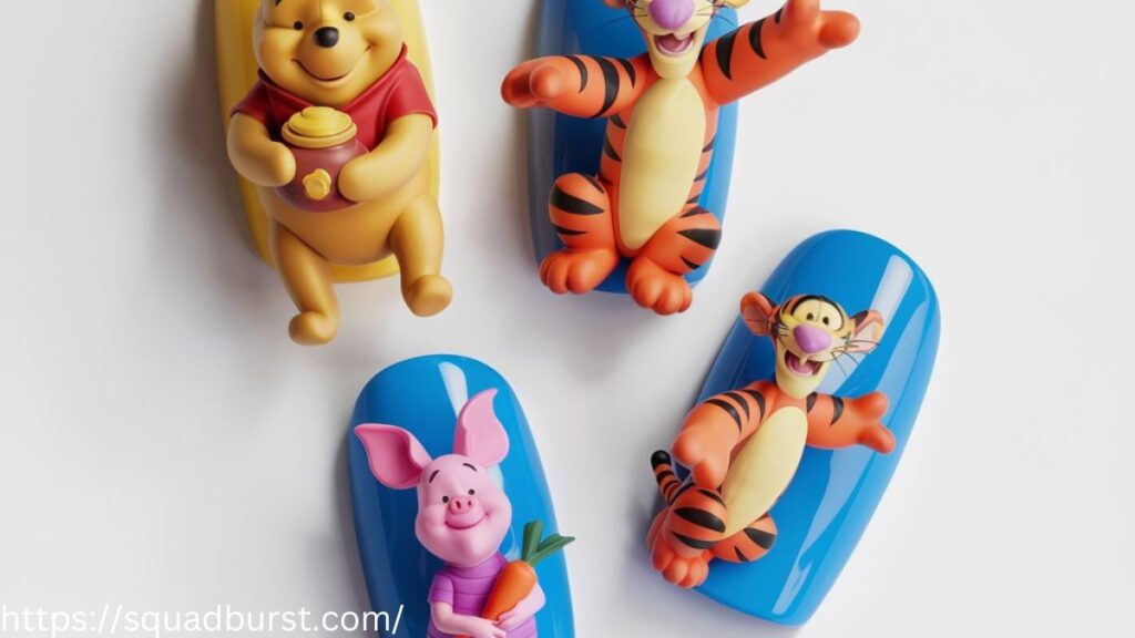 37 Winnie The Pooh Nail Ideas for the Ultimate Disney Fan