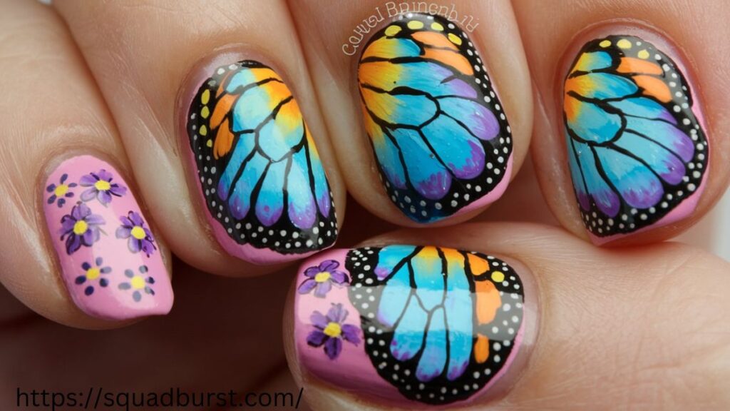 35 Butterfly Nail Art Designs to Make Your Nails Fly