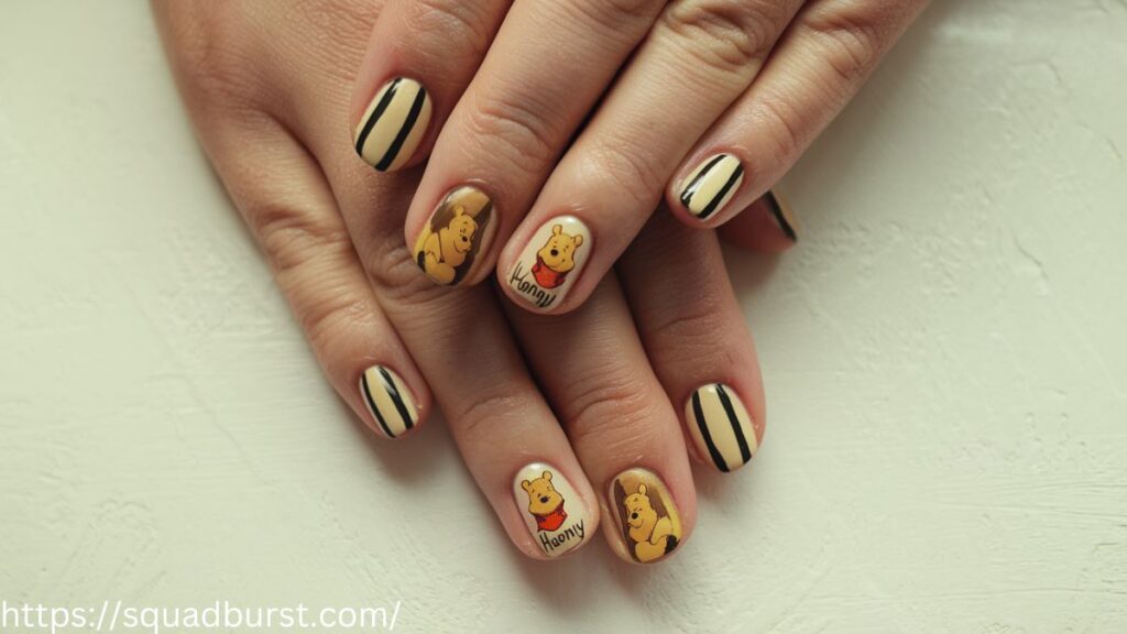 37 Winnie The Pooh Nail Ideas for the Ultimate Disney Fan