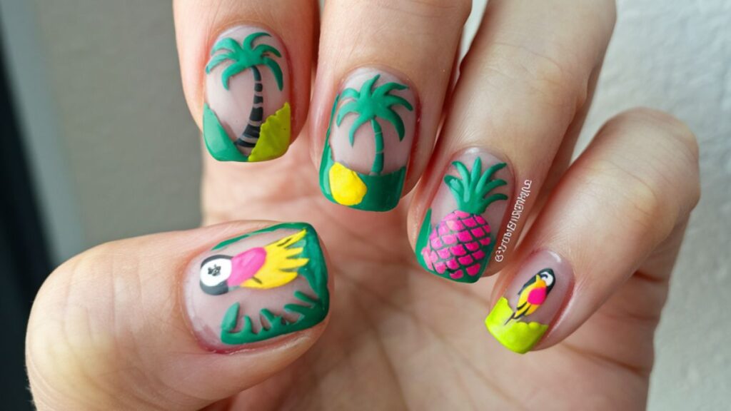 Aloha! 34 Hawaii Nail Ideas to Get Island Ready