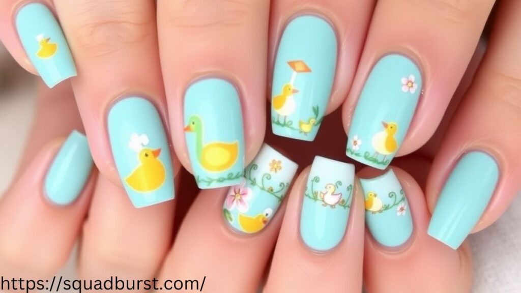 Explore 33 Unique Duck Nail Designs for Trendsetters