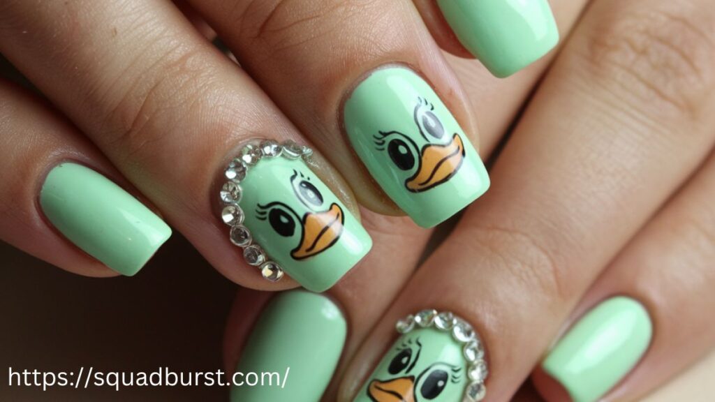 Explore 33 Unique Duck Nail Designs for Trendsetters