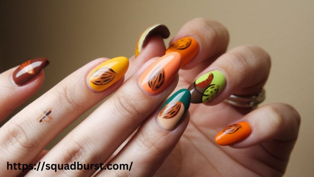 Cozy Up With 25 Almond Nail Designs for Fall You’ll Love