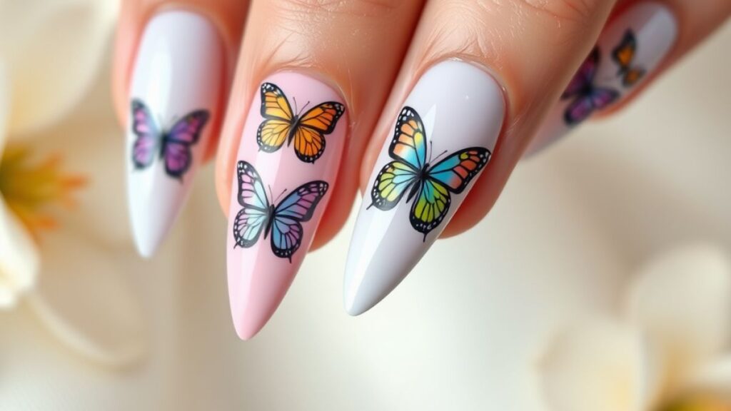 35 Butterfly Nail Art Designs to Make Your Nails Fly