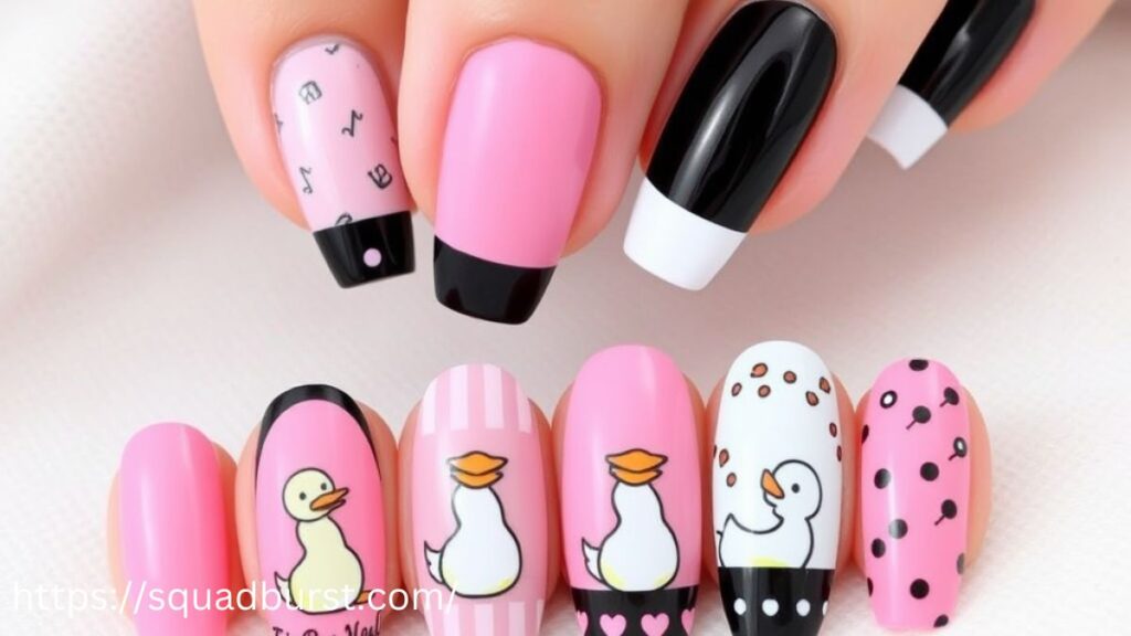 Explore 33 Unique Duck Nail Designs for Trendsetters