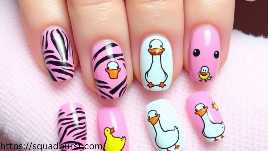 Explore 33 Unique Duck Nail Designs for Trendsetters