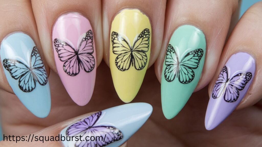 35 Butterfly Nail Art Designs to Make Your Nails Fly