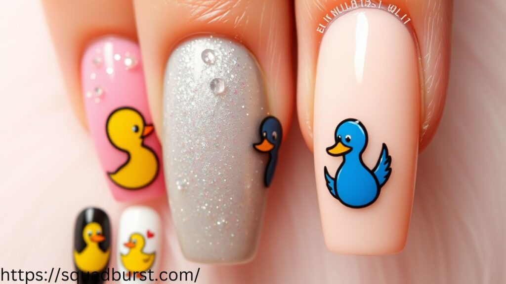 Explore 33 Unique Duck Nail Designs for Trendsetters