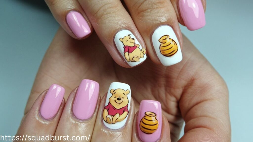 37 Winnie The Pooh Nail Ideas for the Ultimate Disney Fan