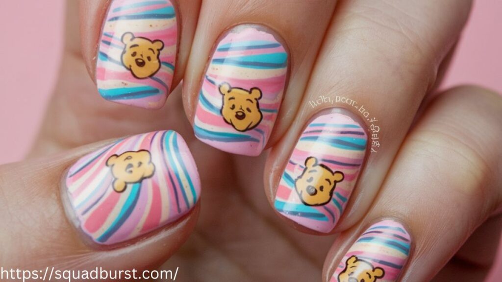 37 Winnie The Pooh Nail Ideas for the Ultimate Disney Fan