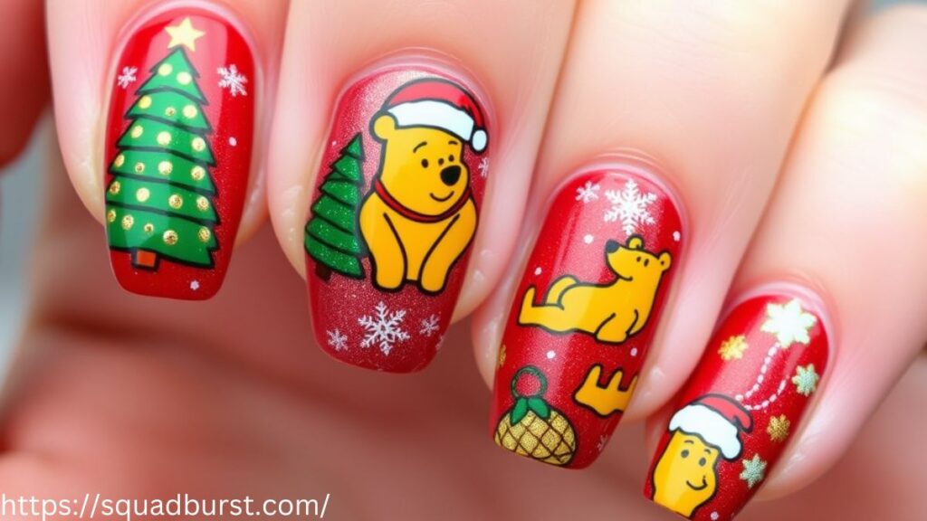 37 Winnie The Pooh Nail Ideas for the Ultimate Disney Fan