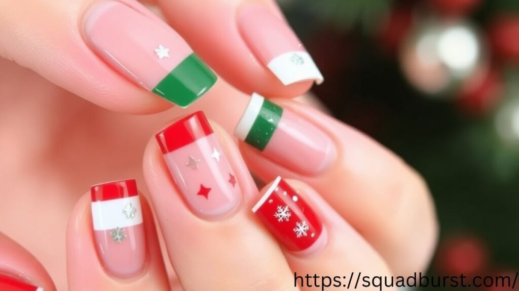 26 Christmas Lights Nail Designs You Can't Miss This Holiday Season