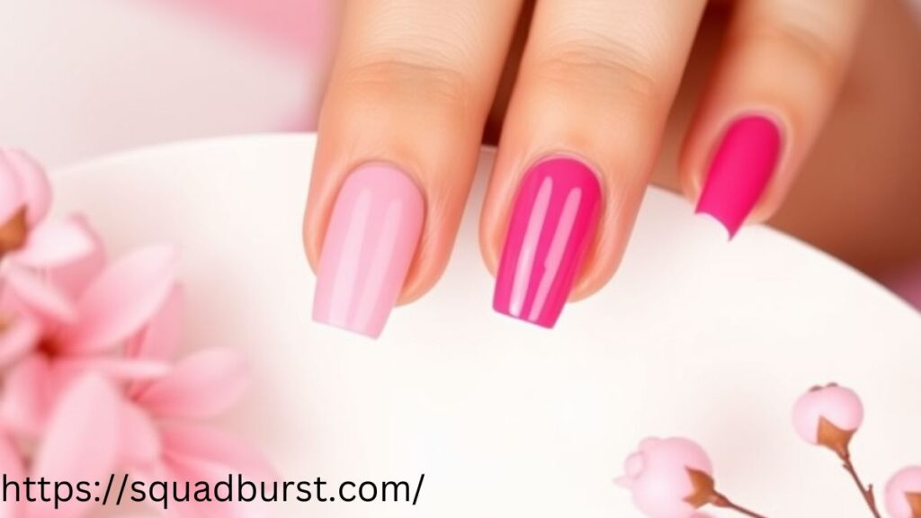 33 Lovely Pink Christmas Nail Designs to Rock This Holiday Season