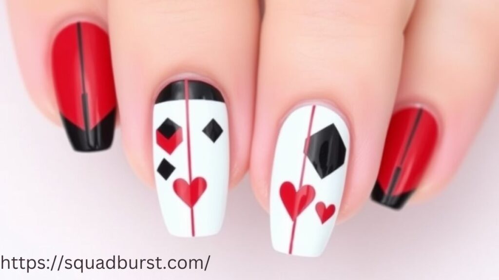 23 Harley Quinn Themed Nails to Steal the Spotlight