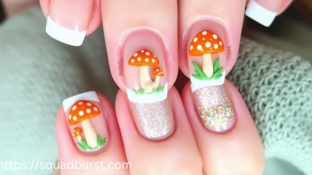 34 Whimsical Mushroom Nail Designs You Need to Try