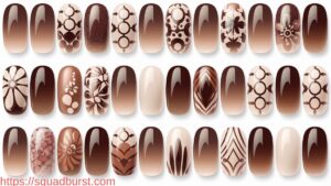 25 Captivating Brown Ombre Nail Designs for a Sugar-Sweet Look