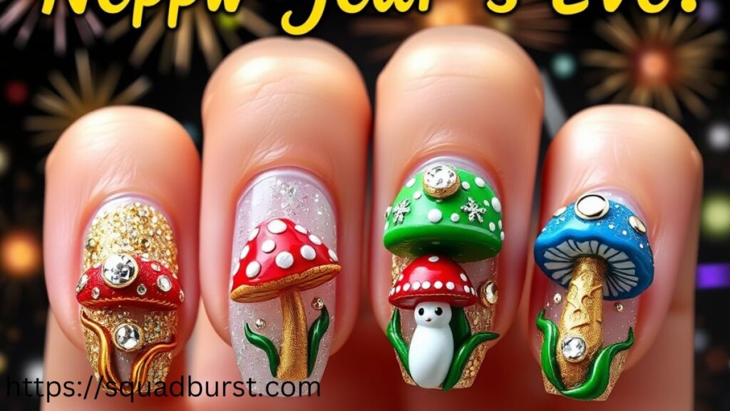 34 Whimsical Mushroom Nail Designs You Need to Try