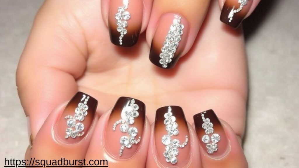 25 Captivating Brown Ombre Nail Designs for a Sugar-Sweet Look