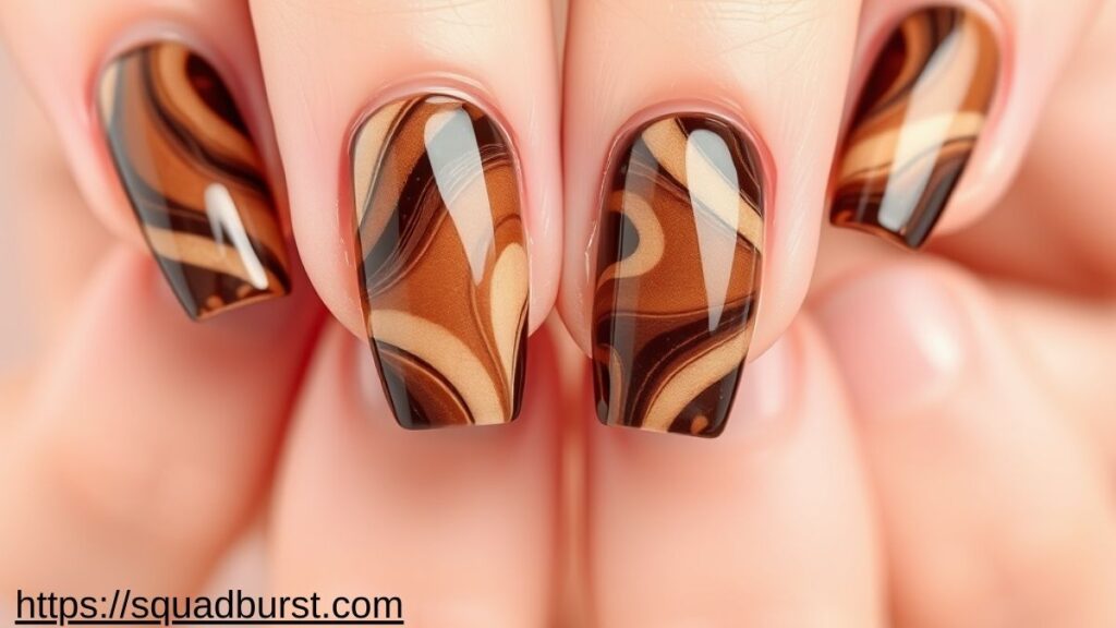 25 Captivating Brown Ombre Nail Designs for a Sugar-Sweet Look