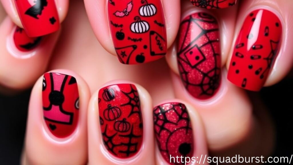 23 Harley Quinn Themed Nails to Steal the Spotlight