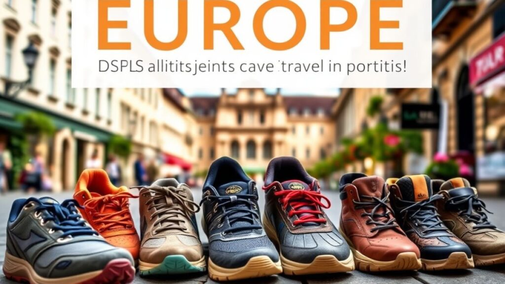 Must Pack: Best Walking Shoes for Travel in Europe