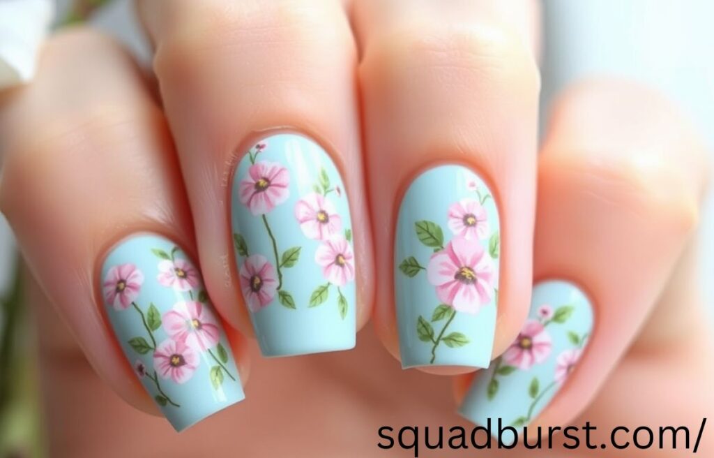 30 Stunning Mint Blue Nail Designs That’ll Make Heads Turn!