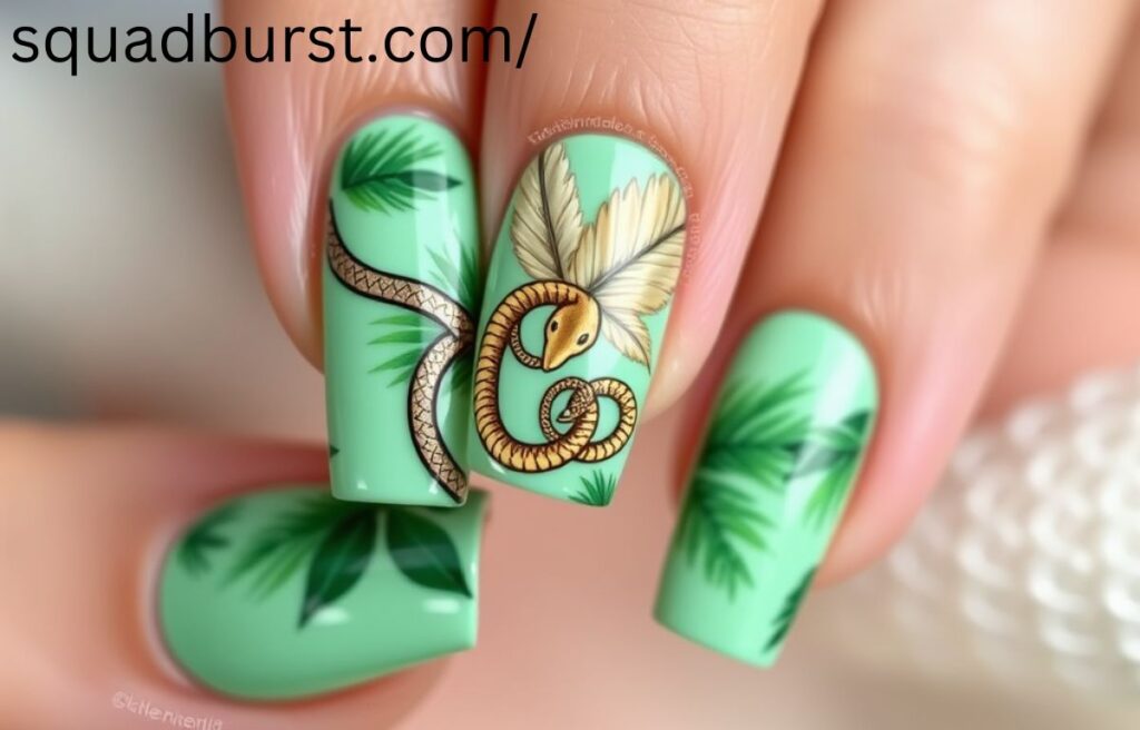 30 Stunning Mint Blue Nail Designs That’ll Make Heads Turn!