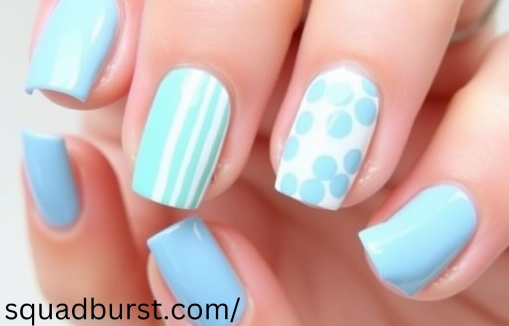 30 Stunning Mint Blue Nail Designs That’ll Make Heads Turn!