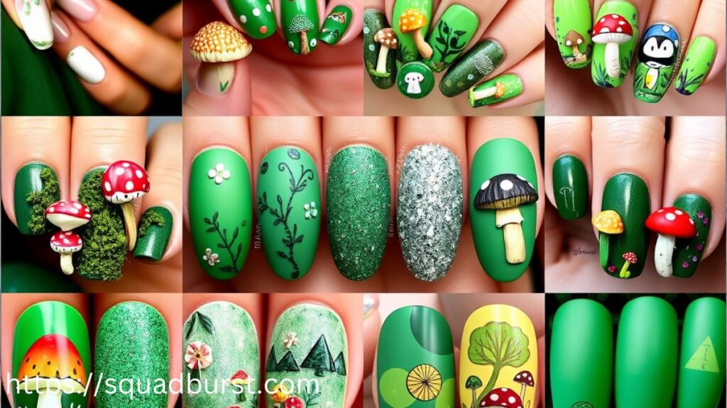 34 Whimsical Mushroom Nail Designs You Need to Try