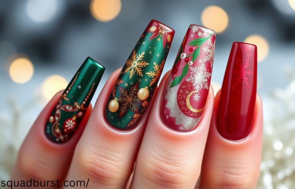 Hauntingly Stunning: 30 “The Nightmare Before Christmas” Nail Designs to Spook and Slay!