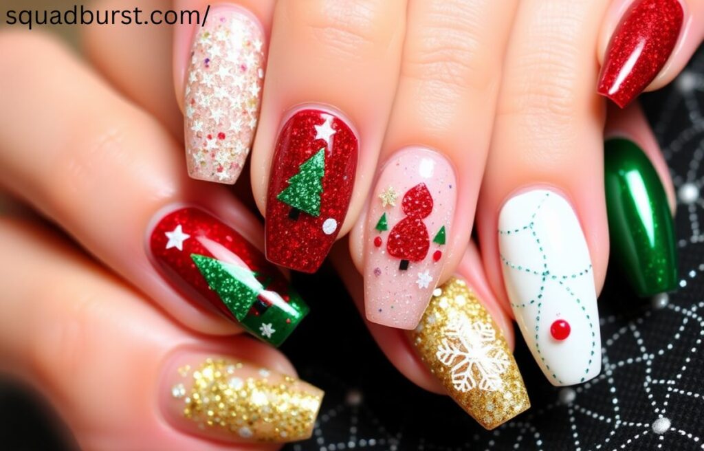 Hauntingly Stunning: 30 “The Nightmare Before Christmas” Nail Designs to Spook and Slay!