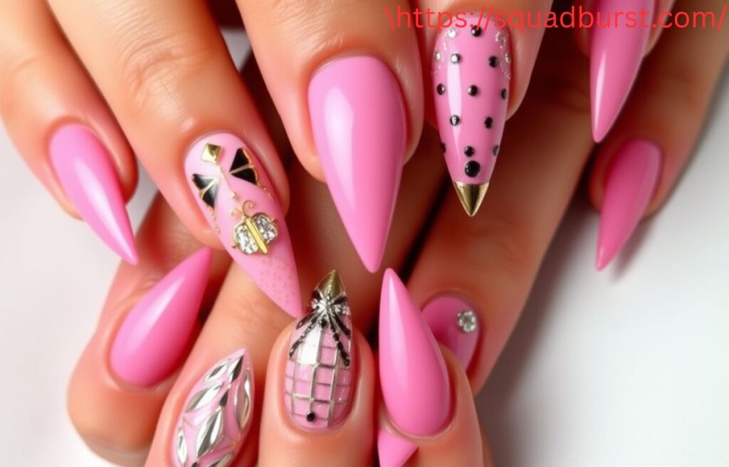 34 Blooming Pink Spring Nail Designs to Refresh Your Look